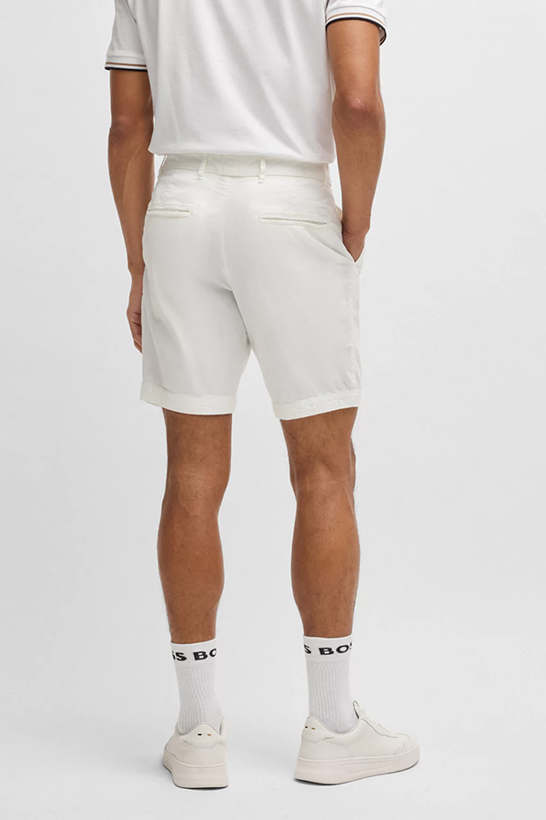 ΑΝΔΡΙΚΗ ΒΕΡΜΟΥΔΑ BOSS - 100 ΛΕΥΚΟ